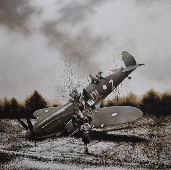 The Landing by Michael Peck