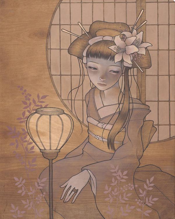 Paintings by Audrey Kawasaki