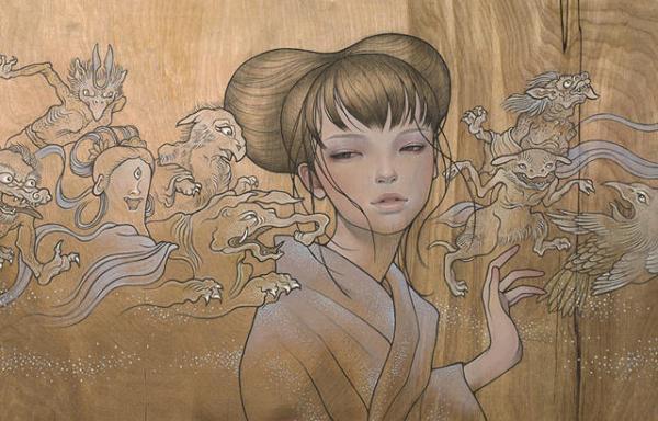 Paintings by Audrey Kawasaki