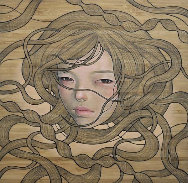 Paintings by Audrey Kawasaki