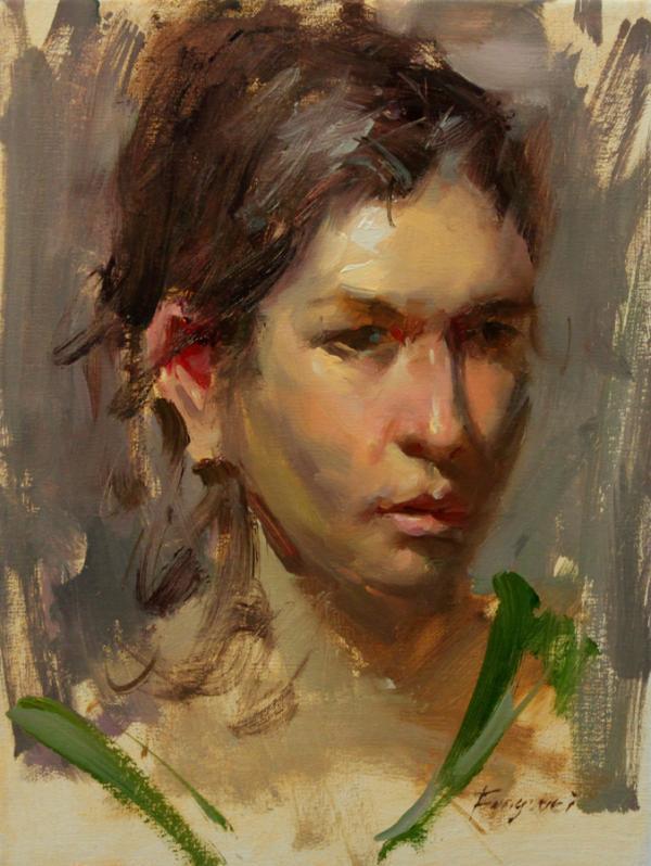 Paintings by Fongwei Liu