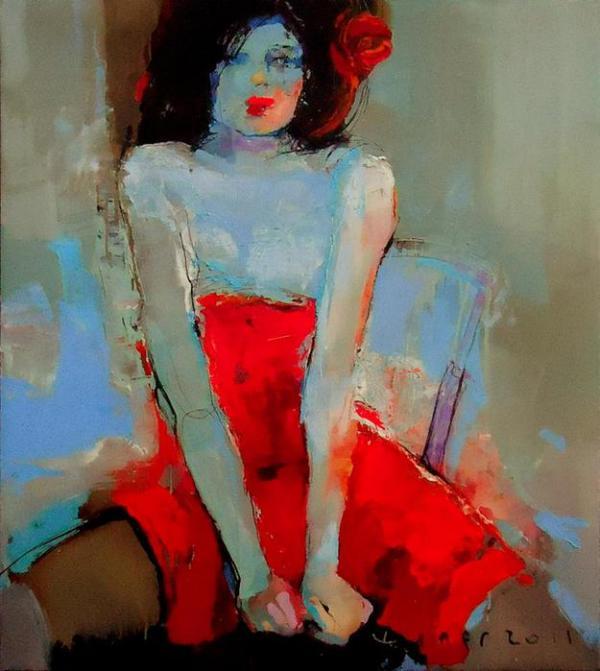 Abstract Paintings by Viktor Sheleg