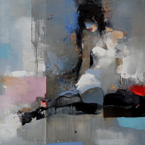 Abstract Paintings by Viktor Sheleg