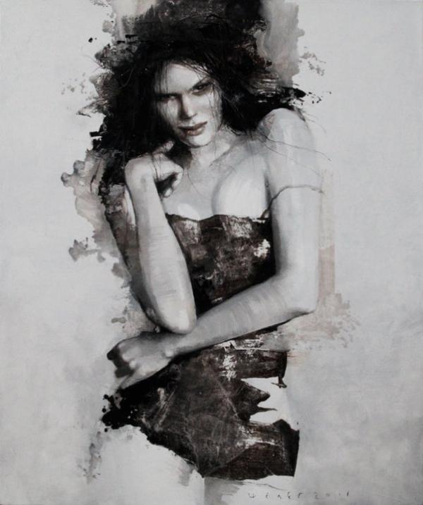 Abstract Paintings by Viktor Sheleg