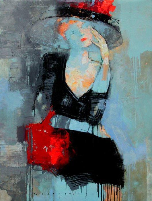 Abstract Paintings by Viktor Sheleg