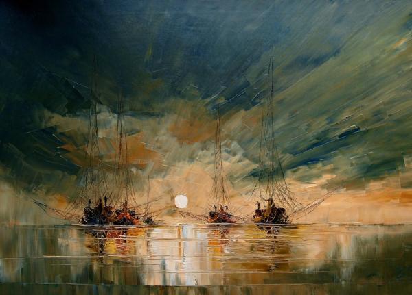 Paintings by Justyna Kopania