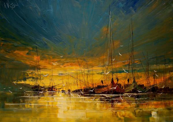 Paintings by Justyna Kopania