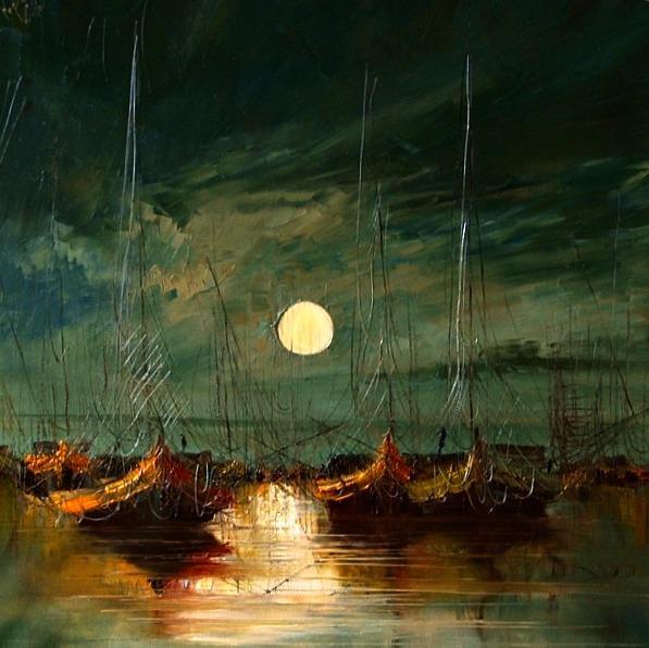 Paintings by Justyna Kopania