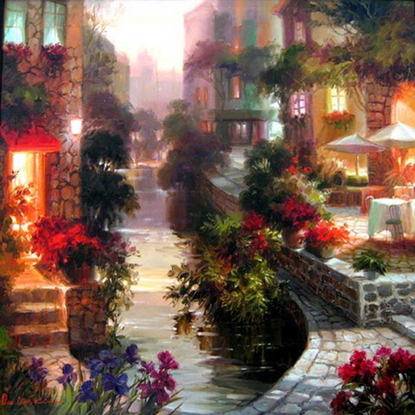 Vibrant Paintings by Dae Chun Kim