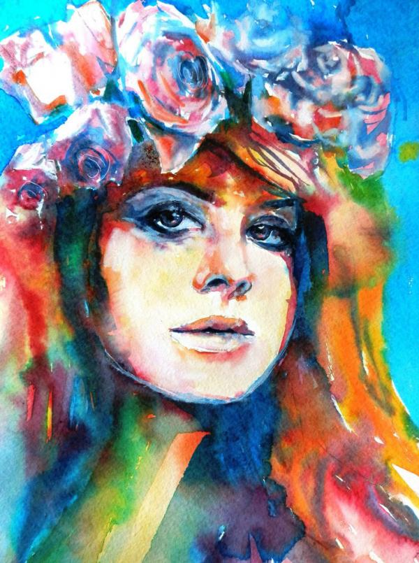 Watercolor Paintings by Lana Khavronenko