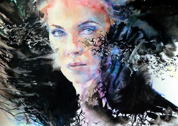 Watercolor Paintings by Lana Khavronenko