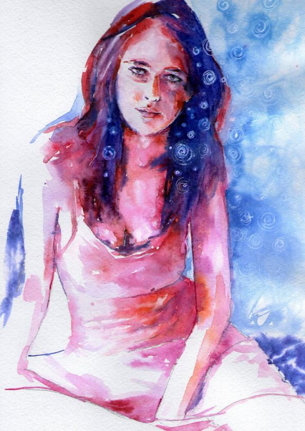 Watercolor Paintings by Lana Khavronenko