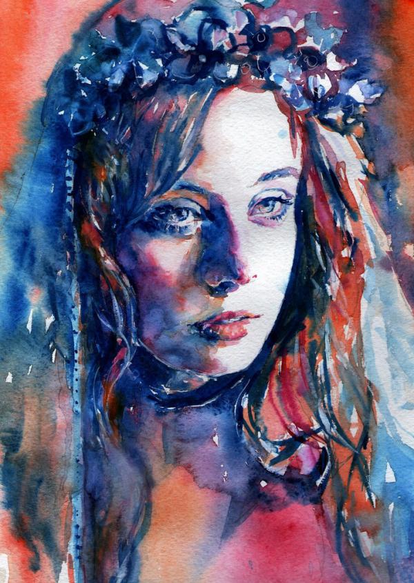 Watercolor Paintings by Lana Khavronenko