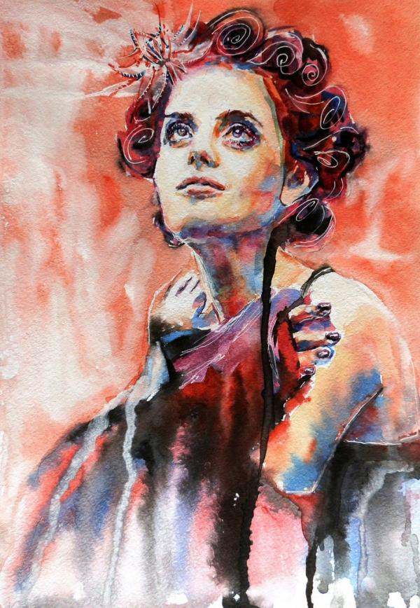 Watercolor Paintings by Lana Khavronenko