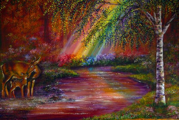 Vibrant Paintings by Ann Marie