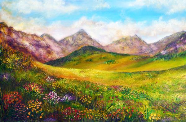 Vibrant Paintings by Ann Marie