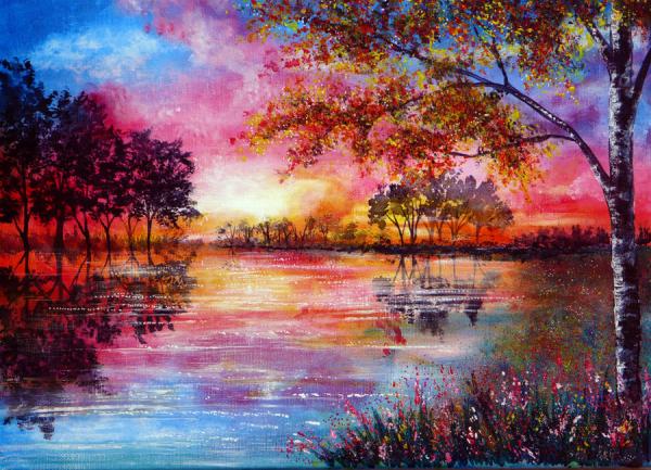 Vibrant Paintings by Ann Marie