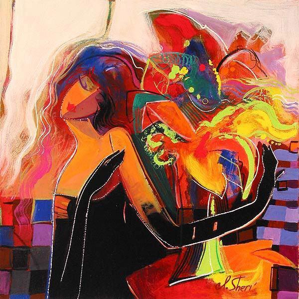 Expressive Paintings by Irene Sheri