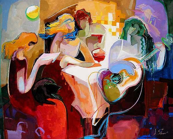 Expressive Paintings by Irene Sheri