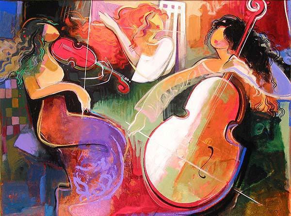 Expressive Paintings by Irene Sheri