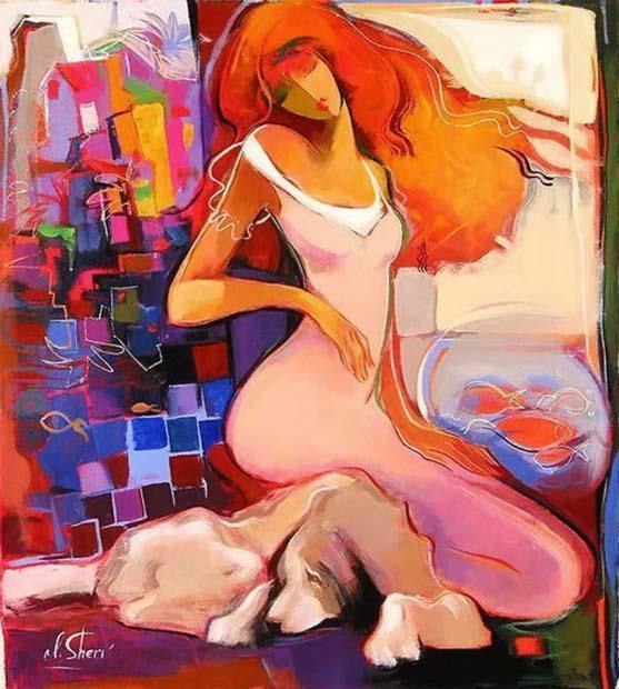 Expressive Paintings by Irene Sheri