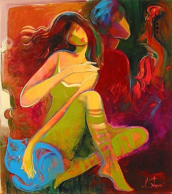 Expressive Paintings by Irene Sheri