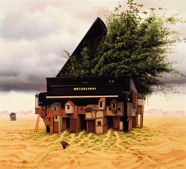 Surreal Paintings by Jacek Yerka