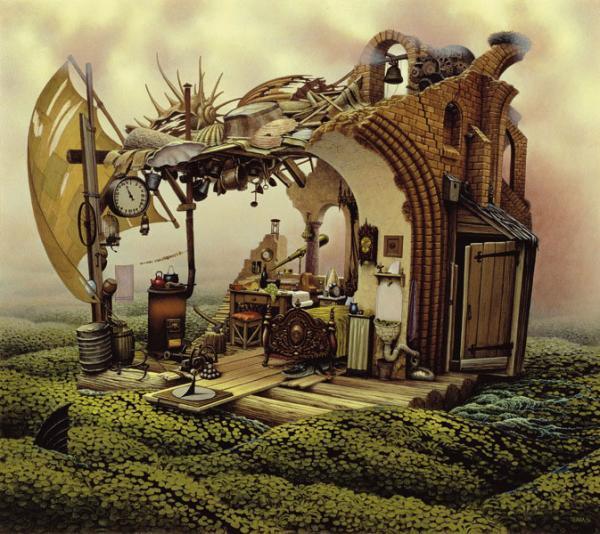 Surreal Paintings by Jacek Yerka