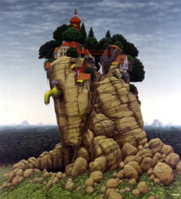 Surreal Paintings by Jacek Yerka