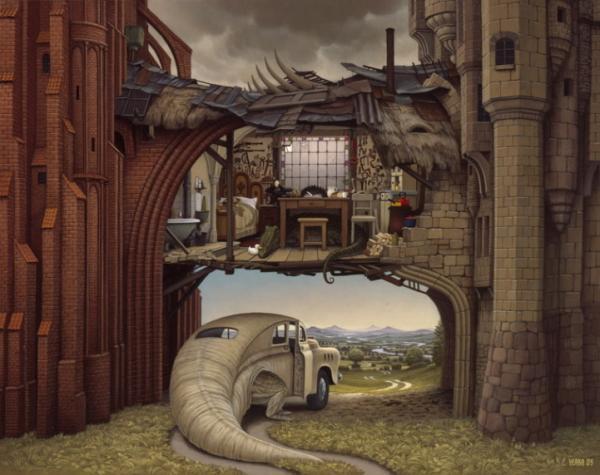 Surreal Paintings by Jacek Yerka