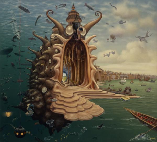 Surreal Paintings by Jacek Yerka