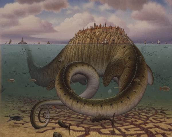 Surreal Paintings by Jacek Yerka