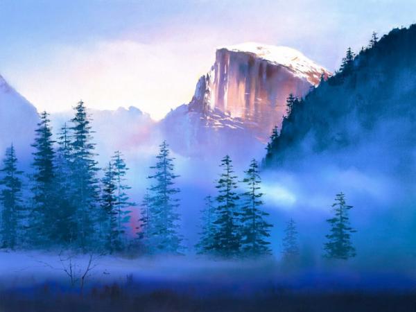 Landscape Paintings by Hong Leung