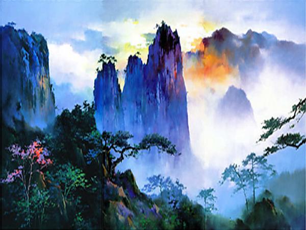 Landscape Paintings by Hong Leung
