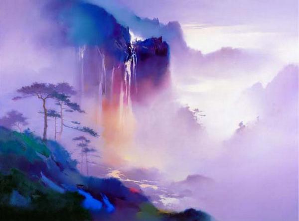 Landscape Paintings by Hong Leung