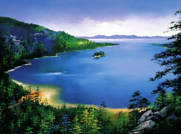 Landscape Paintings by Hong Leung