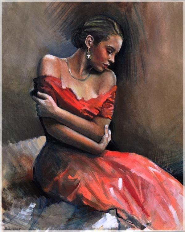 Figurative Paintings by Emilii Wilk