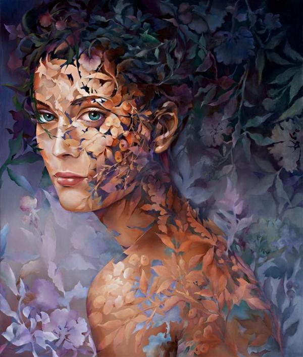 Abstract Figurative Paintings by Wendy Ng
