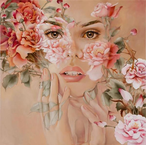 Abstract Figurative Paintings by Wendy Ng
