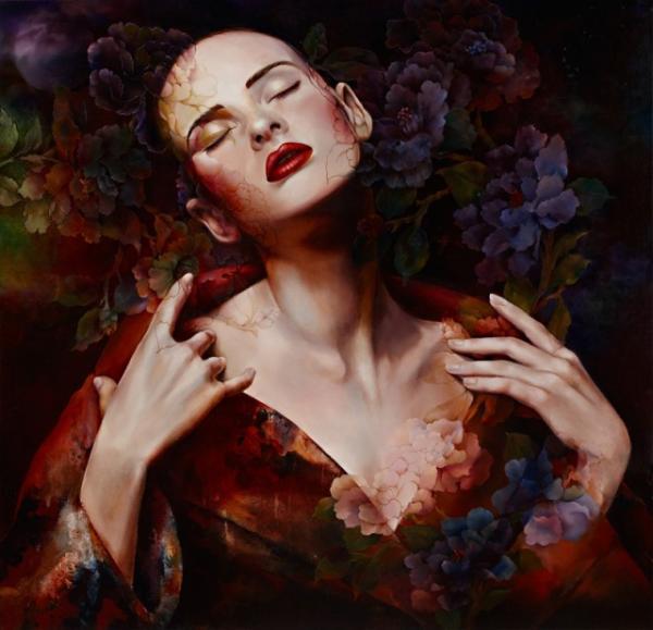 Abstract Figurative Paintings by Wendy Ng