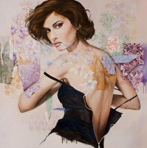 Abstract Figurative Paintings by Wendy Ng