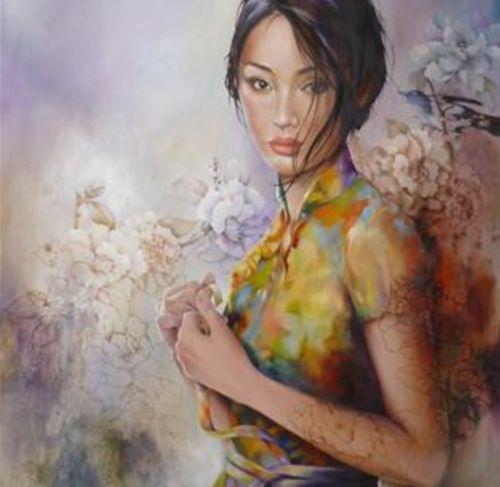 Abstract Figurative Paintings by Wendy Ng