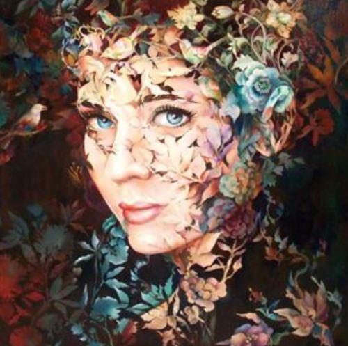 Abstract Figurative Paintings by Wendy Ng