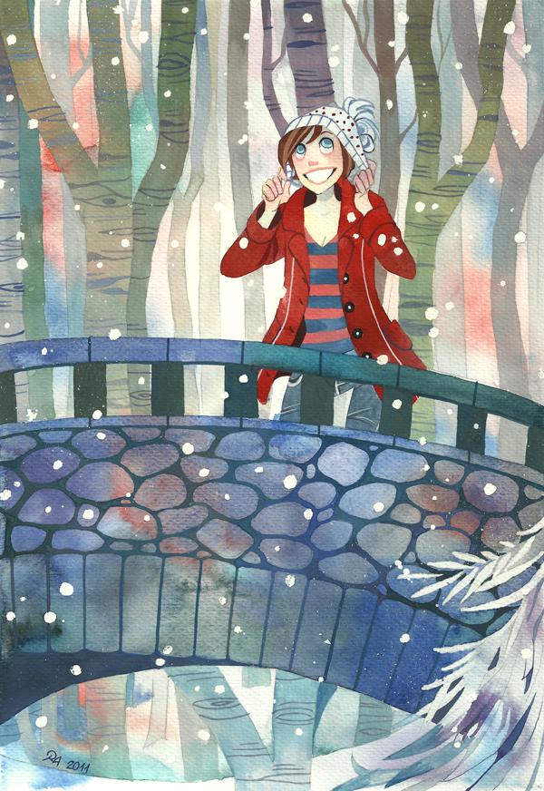 Watercolor Paintings by Riikka Auvinen