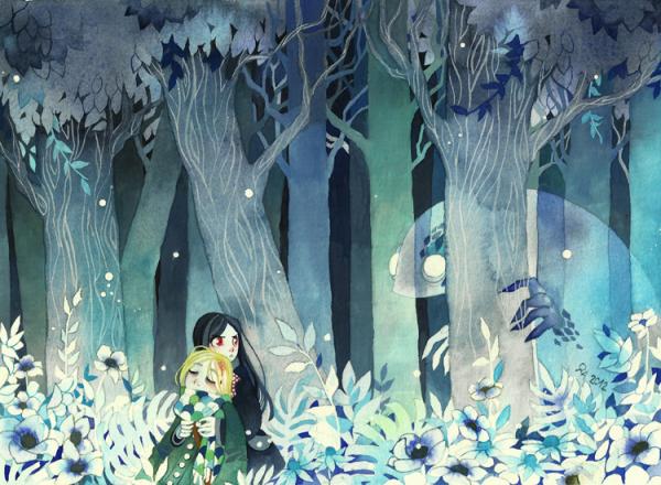 Watercolor Paintings by Riikka Auvinen
