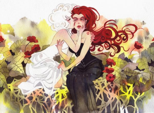 Watercolor Paintings by Riikka Auvinen
