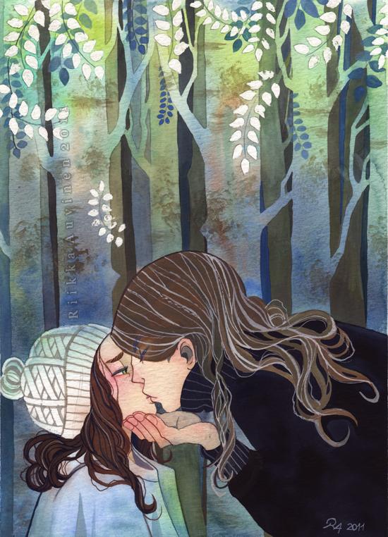 Watercolor Paintings by Riikka Auvinen