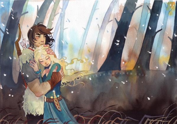 Watercolor Paintings by Riikka Auvinen