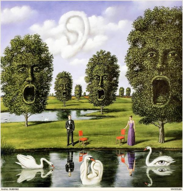 Surreal Paintings by Rafel Olbinski