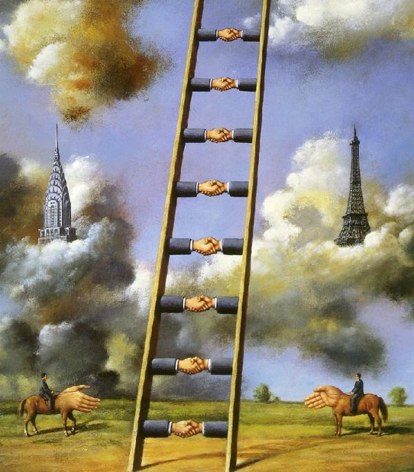 Surreal Paintings by Rafel Olbinski